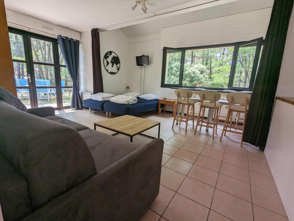 Superbe Appartement Dans La Pinede, Proche Ocean 拉卡诺 外观 照片