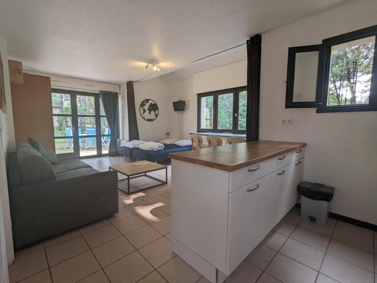 Superbe Appartement Dans La Pinede, Proche Ocean 拉卡诺 外观 照片