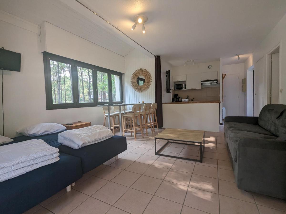 Superbe Appartement Dans La Pinede, Proche Ocean 拉卡诺 外观 照片